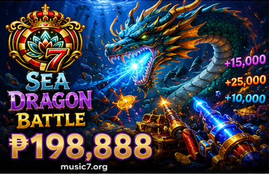 MUSIC fishing target path moving across a crowded mobile game field