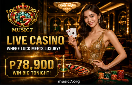 MUSIC live casino mobile stream with thumb-friendly table controls